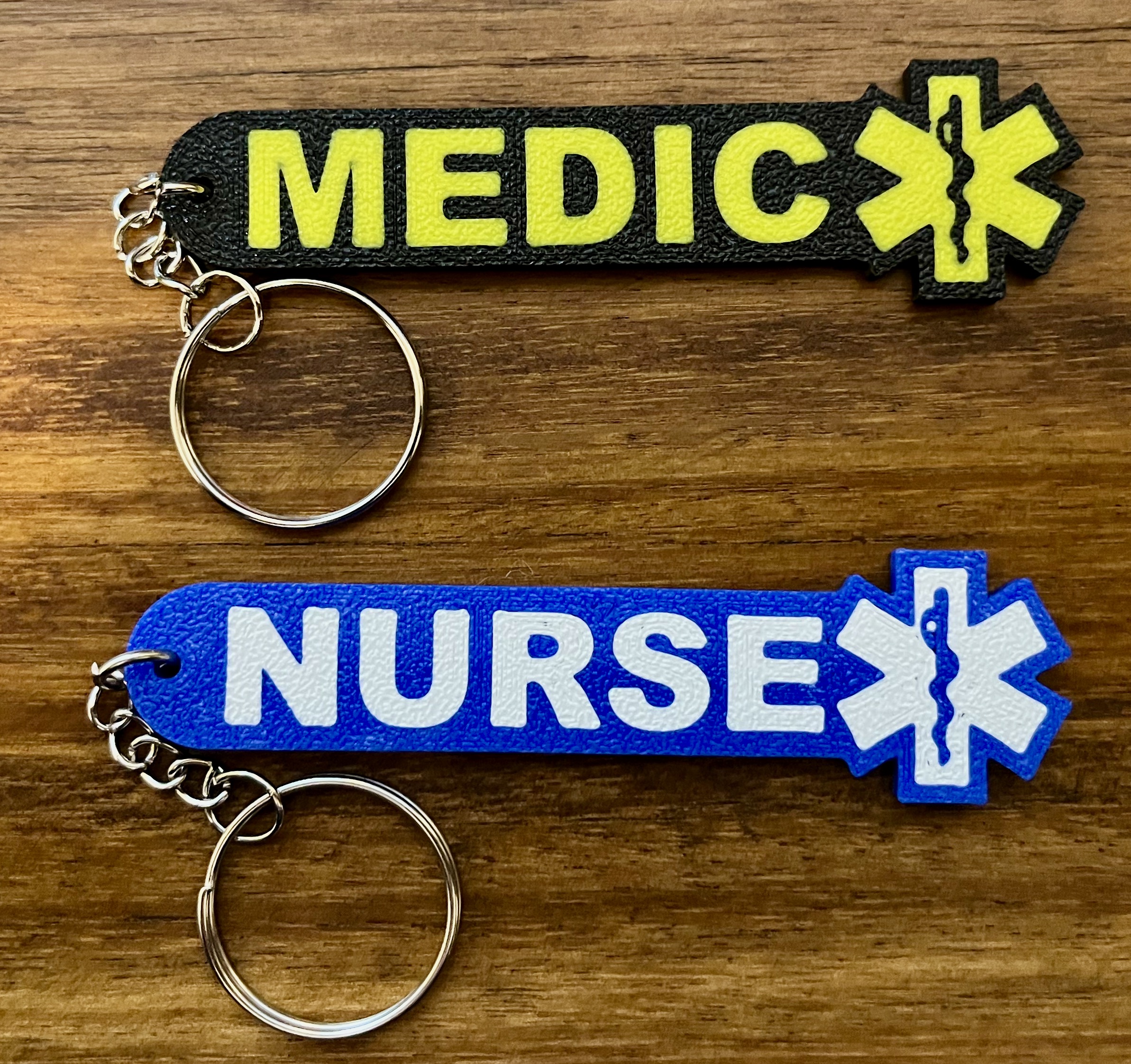 Star of Life Keychain